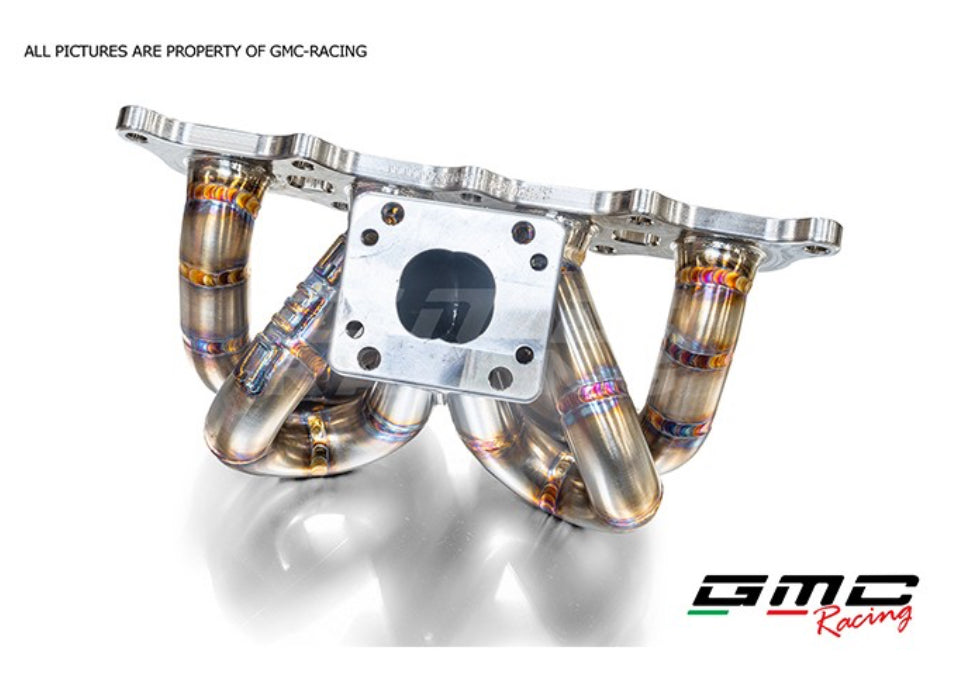 GMC heart header KIT with GARRETT 1446 CONNECTION with Downpipe KIT and water pipe KIT