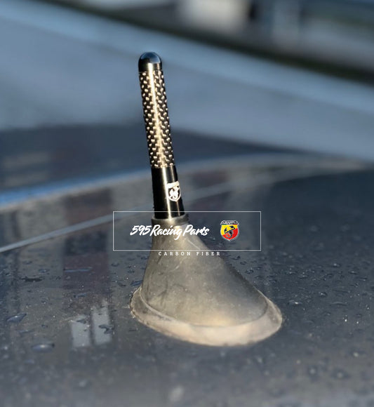 Antenna in carbonio per Fiat 500 Abarth - 595 - 695 - Punto Abarth