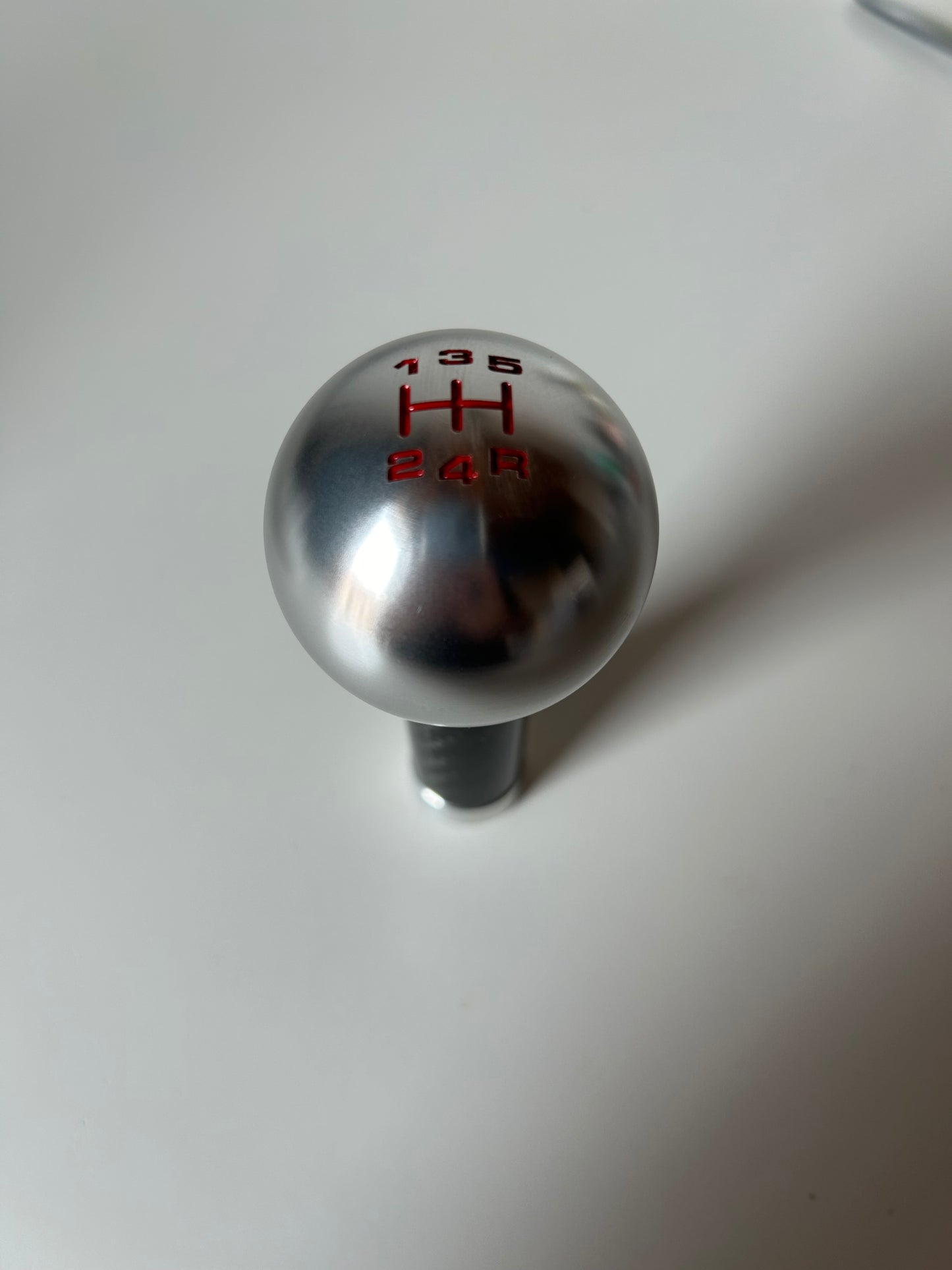 Pomello in alluminio con asta in carbonio per Abarth 500 - 595 - 695