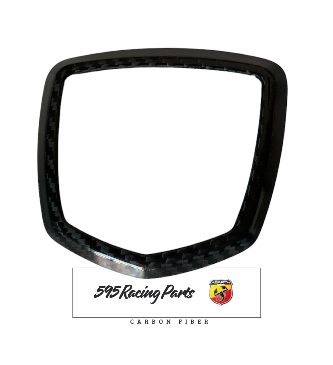 Complete Cover Kit, Moldings, Logos and Handles in Carbon Fiat 500 Abarth - 595 - 695 