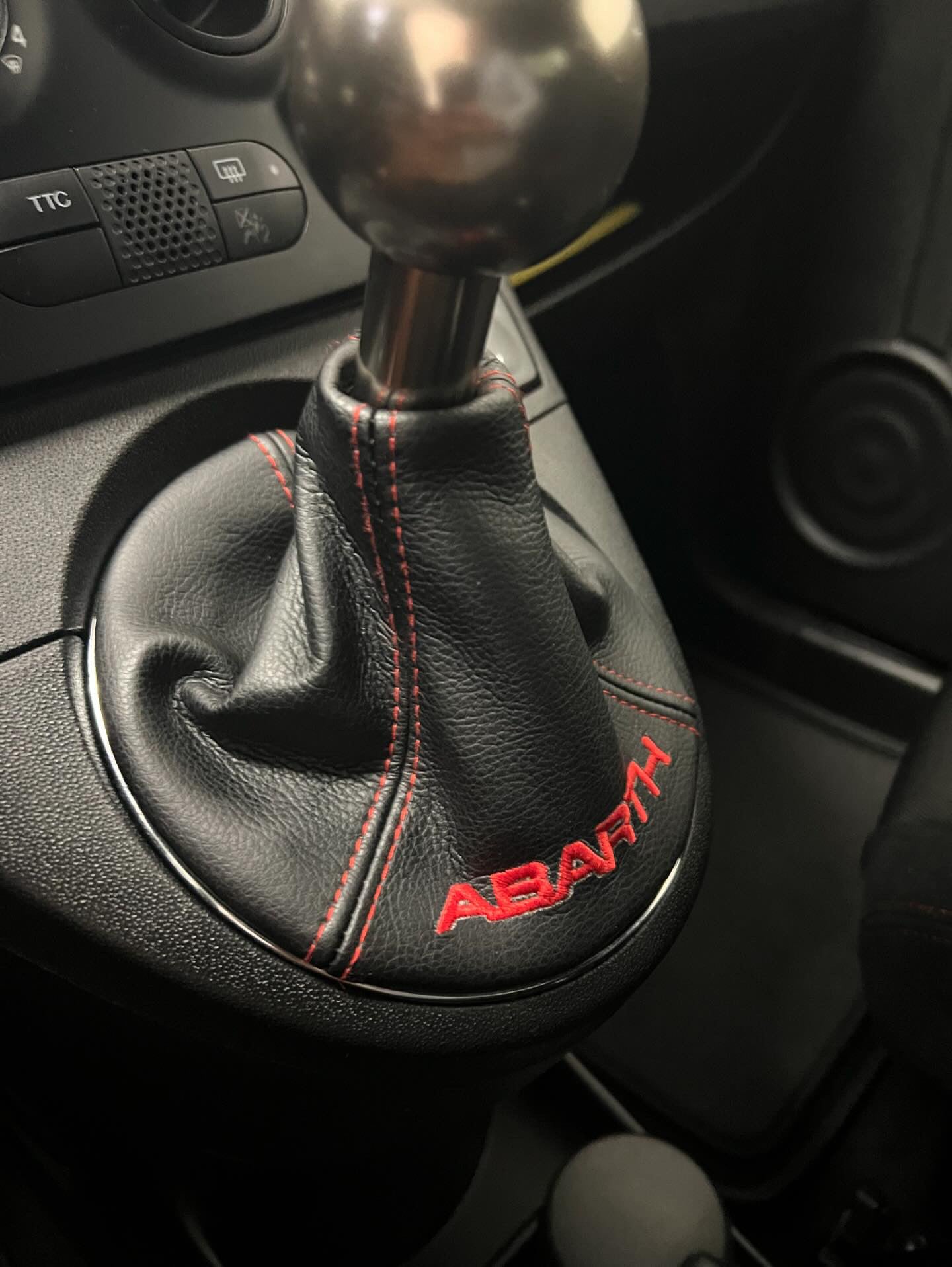 Gear shift gaiter Fiat 500 Abarth 595 - 695 - Fiat 500 