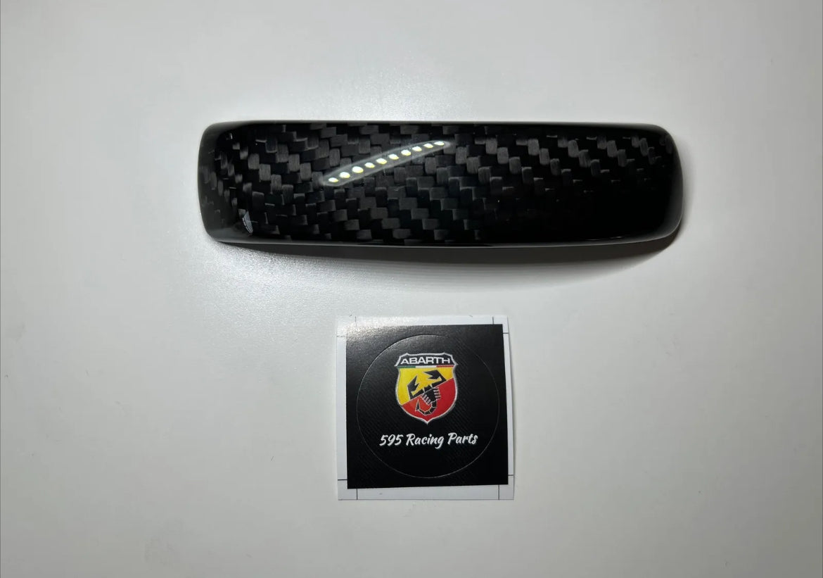 Cover Maniglie Interne in CARBONIO VERO Abarth 595 - 695 - Fiat 500 - in diverse finiture