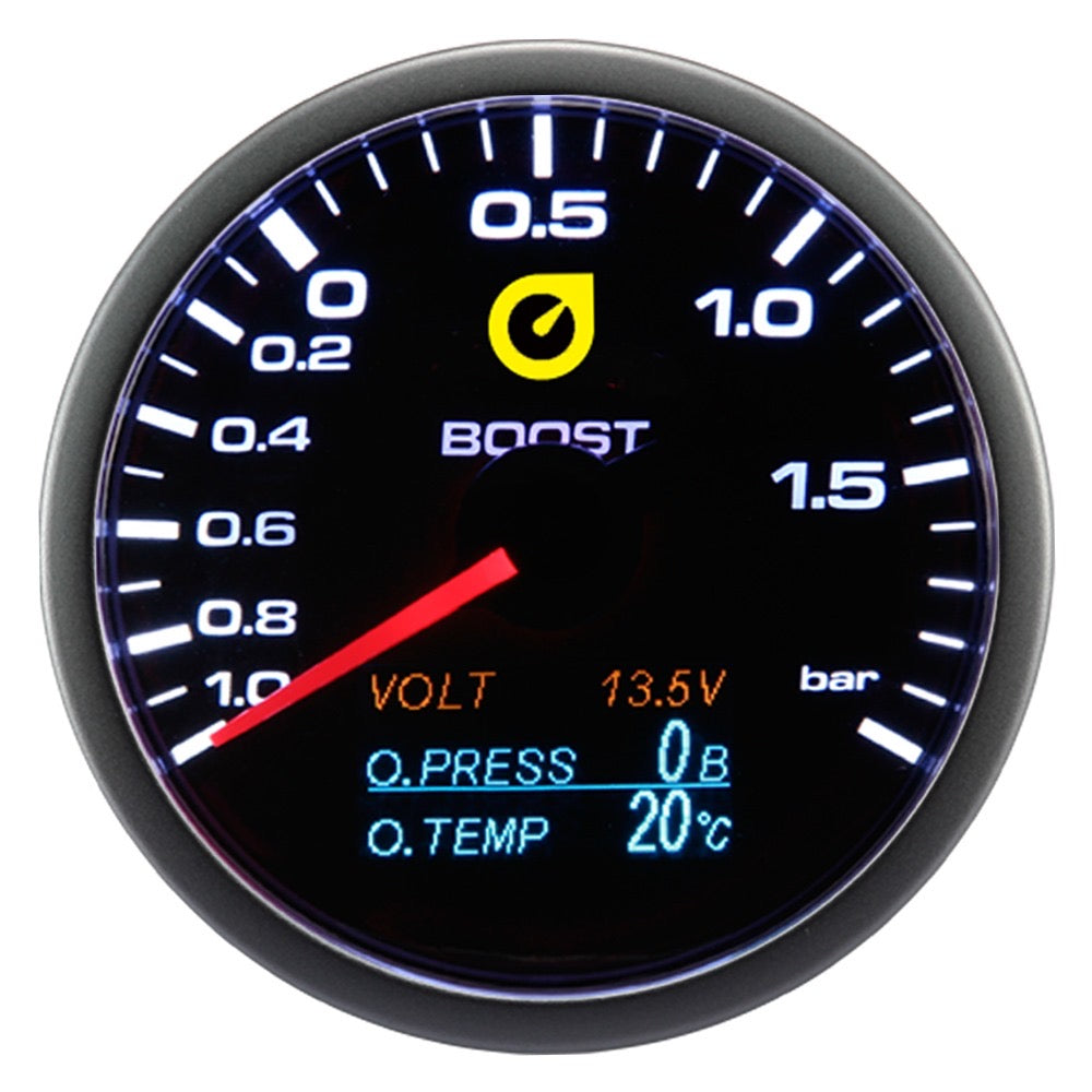 DEPO 4 in 1 pressure gauge - Abarth 595 - 695 - 500