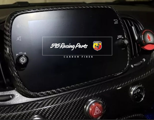 Fiat 500 Abarth 595 - 695 - Fiat 500 carbon car radio cover