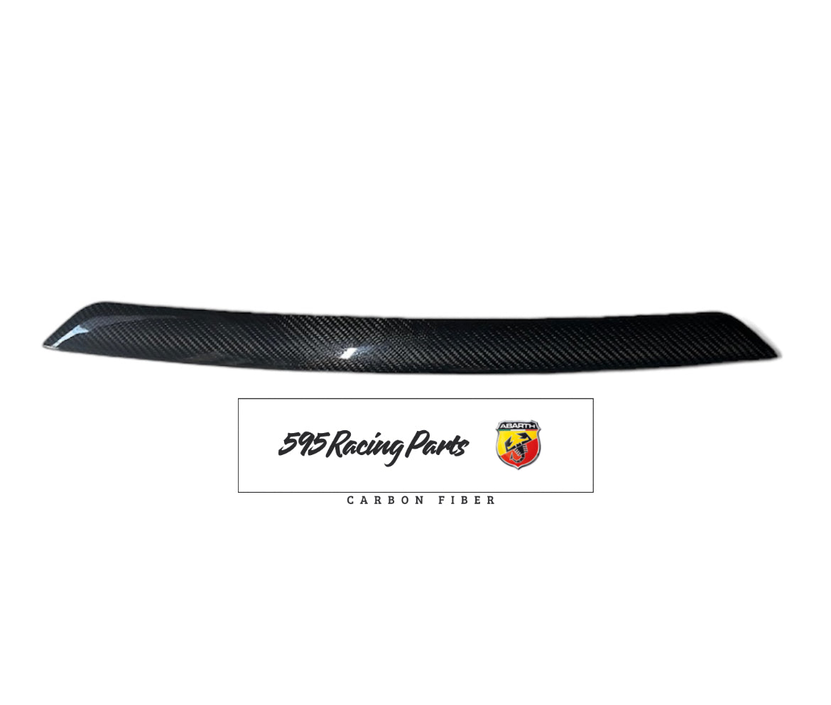 Cover Splitter Lama Anteriore in CARBONIO VERO per Fiat 500 Abarth 595 - 695 - Restyling - diverse finiture