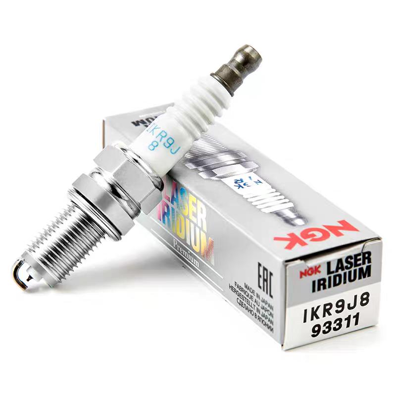 Set of 4 Original NGK IKR9J8 Laser Iridium Spark Plugs Abarth 500 - 595 - 695 - TJET