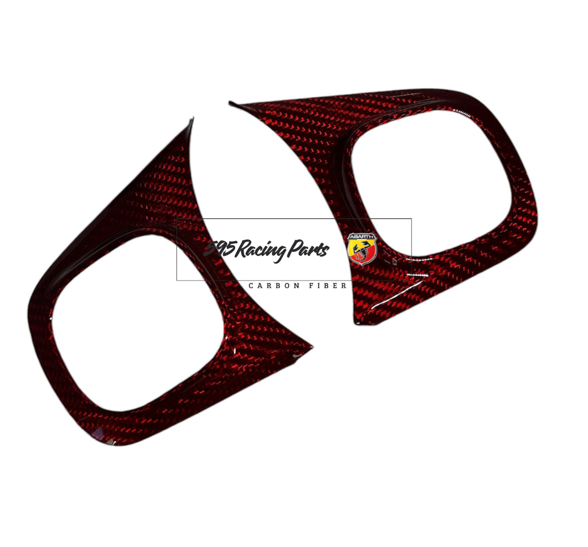 Carbon Steering Wheel Conversion Kit for Abarth 595 - 500 - 695 