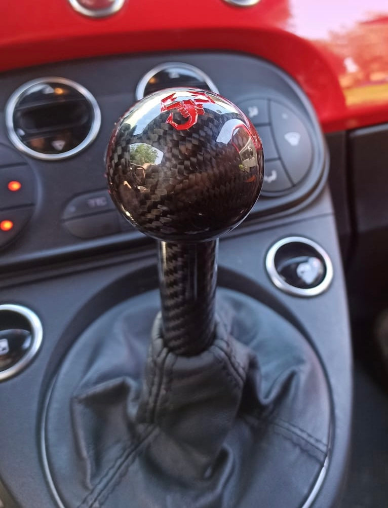 Fiat 500 Abarth carbon gear knob - 595 - 500 - 695 