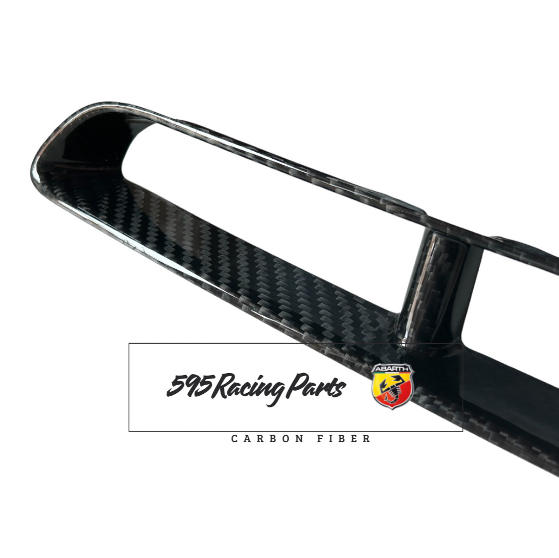 Presa d’aria paraurti in carbonio Abarth 595 - 695 - 500