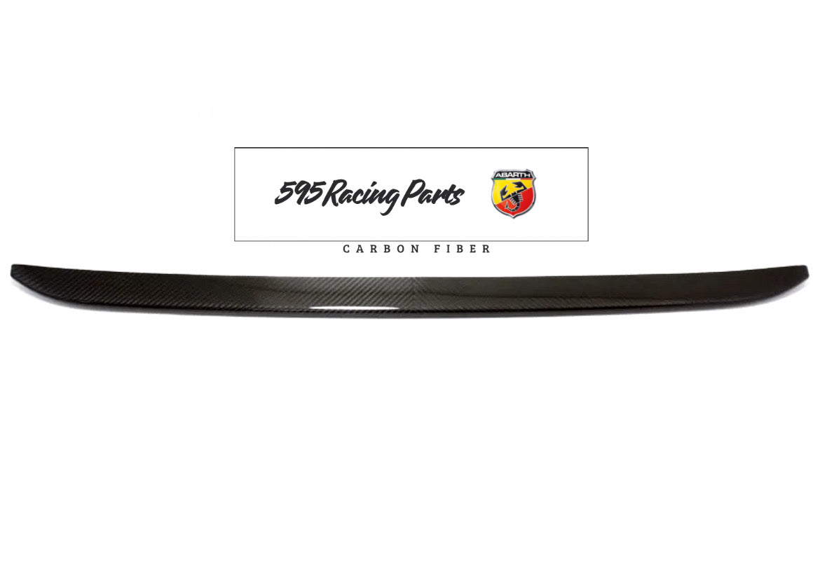 Cover Splitter estrattore posteriore in CARBONIO VERO Fiat 500 Abarth - 595 - 695 - Restyling - diverse finiture