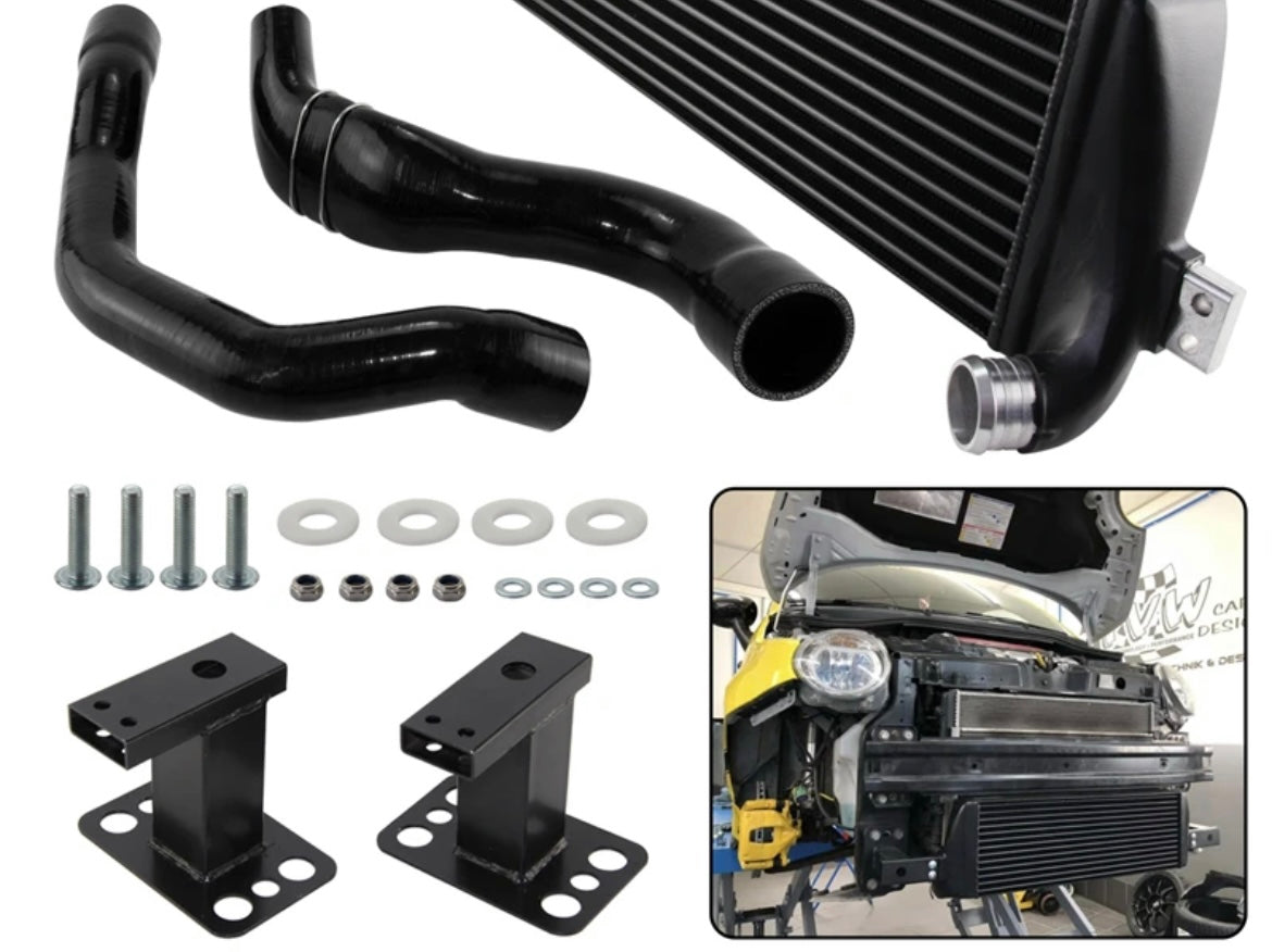 Intercooler replica WAGNER 10 L - Abarth 595 - 500 - 695 - per prestazioni fino a 400 cv