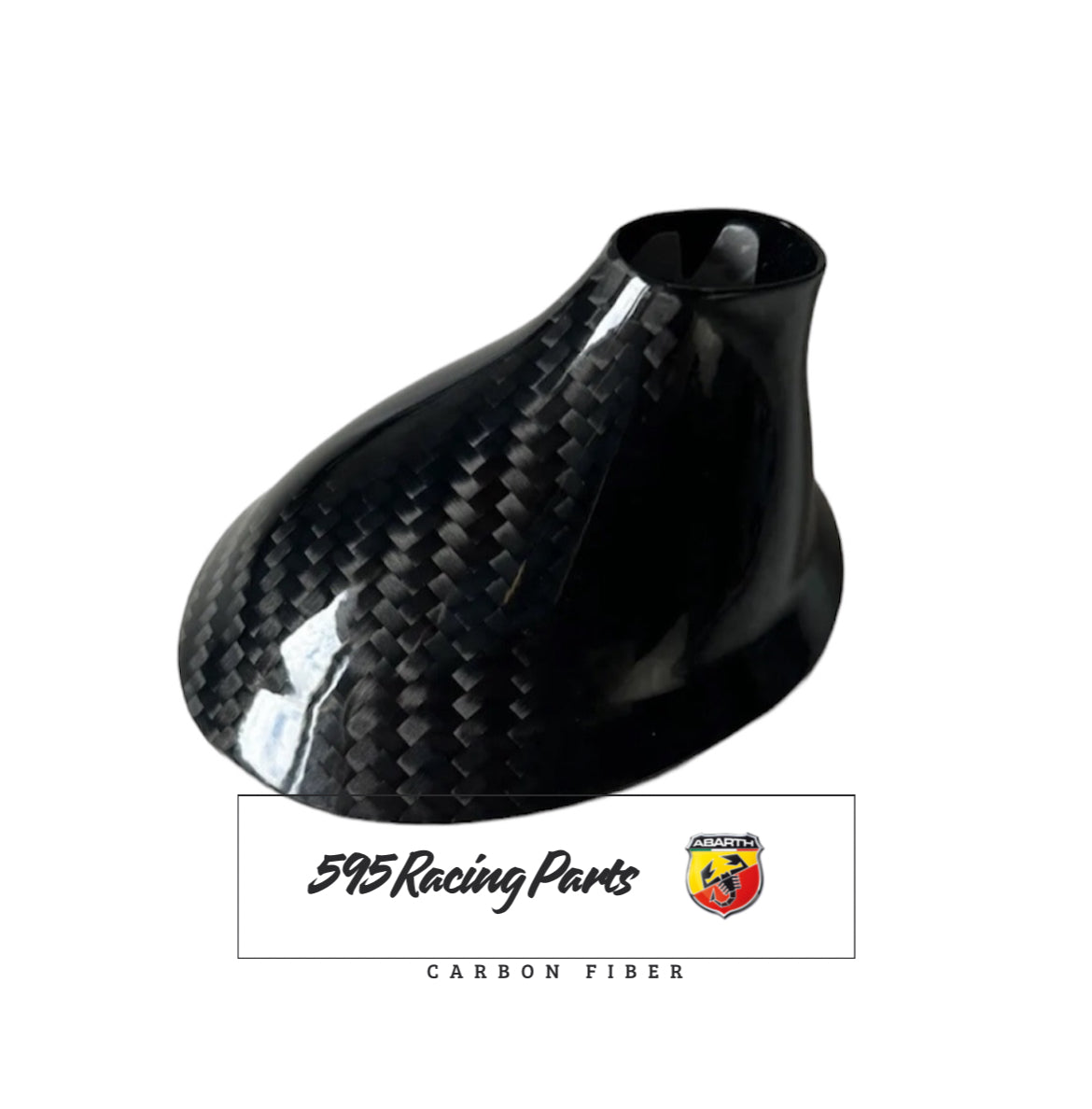 Fiat 500 Abarth 595 - 695 carbon antenna cover