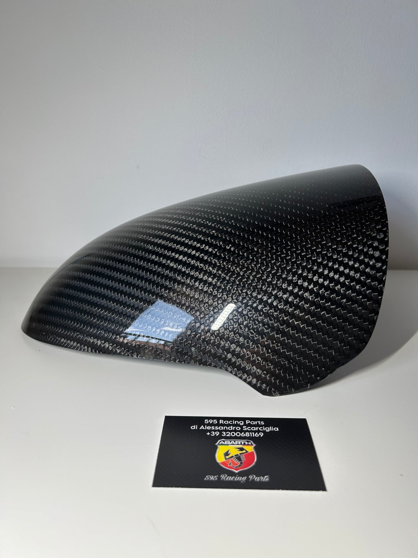 Cover Cupolino in VERO CARBONIO per Abarth 500 - 595 - 695