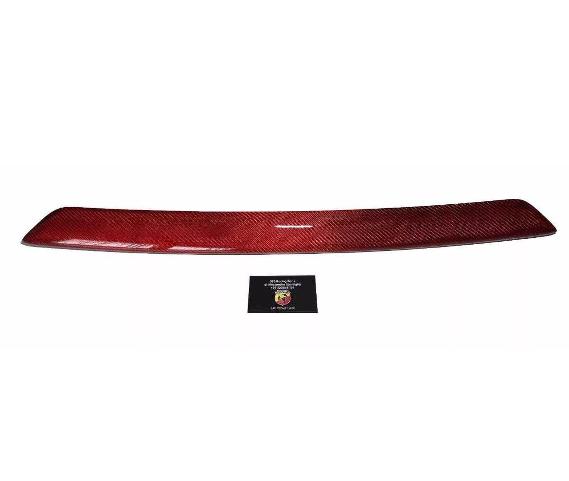 Carbon Front Blade Splitter Cover Fiat 500 Abarth 595 - 695 Restyling available in different colors 