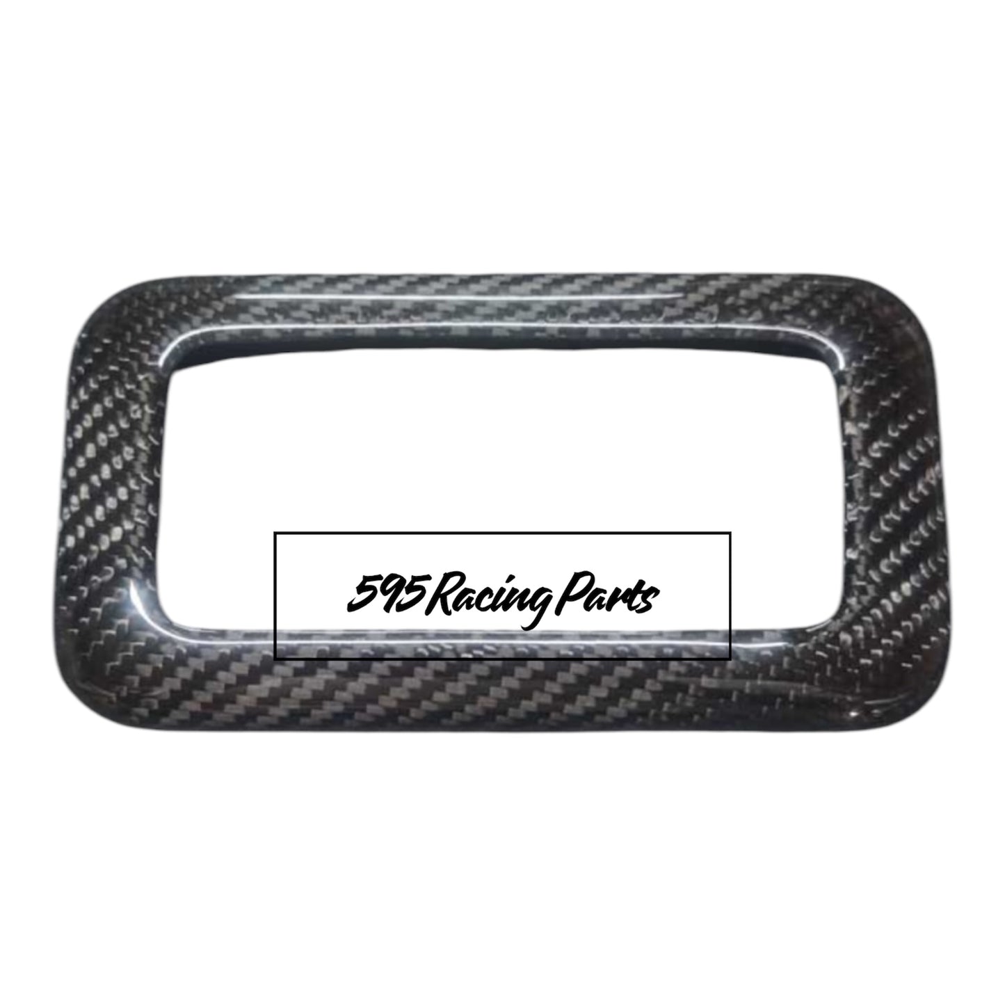 (PREORDINE) Cover luce cortesia in VERO CARBONIO Fiat 500 Abarth - 595 - 695 Restyling